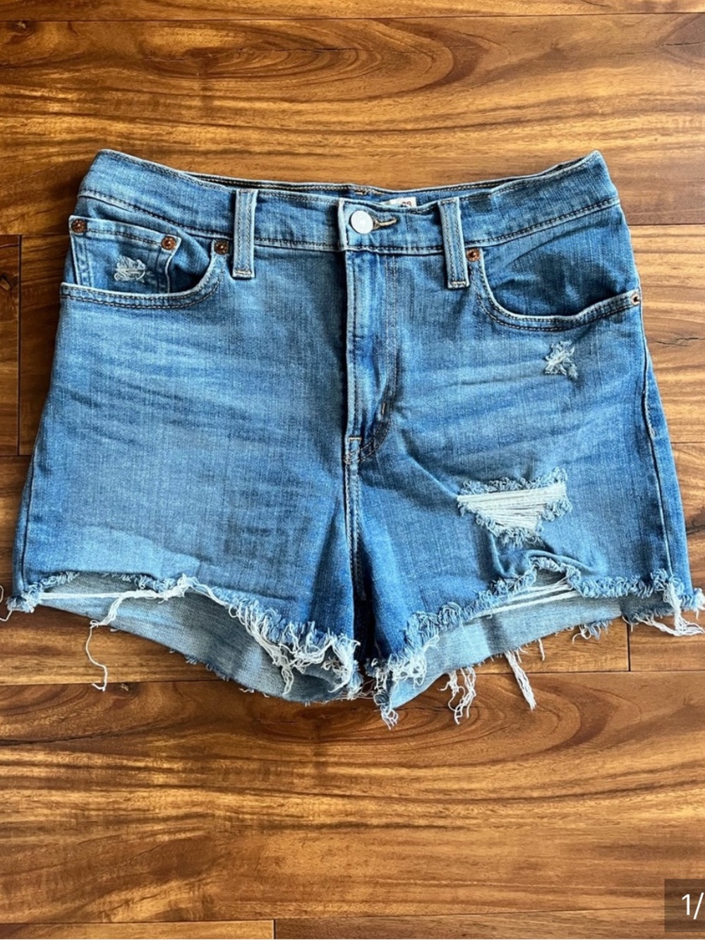 Levi’s High Rise Shorts
